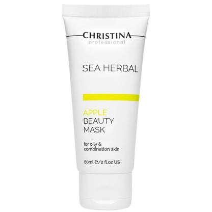 Christina Sea Herbal Beauty Mask Green Apple - Яблучна маска краси для жирної та комбінованої шкіри