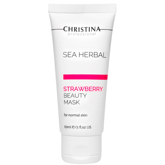 Christina Sea Herbal Beauty Mask Strawberry - Полунична маска краси для нормальної шкіри