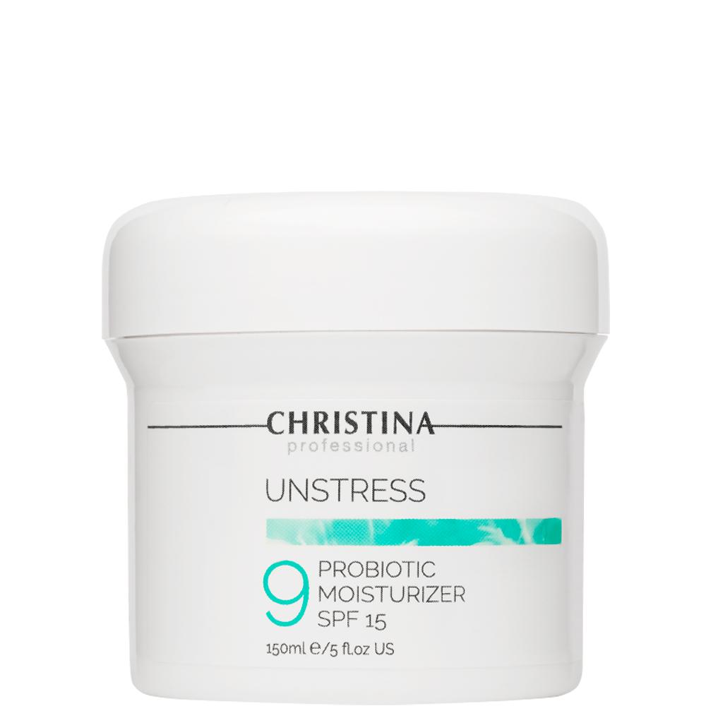 Зволожувальний крем з пробіотичною дією (крок 9) - Christina Unstress Probiotic Moisturizer SPF 15