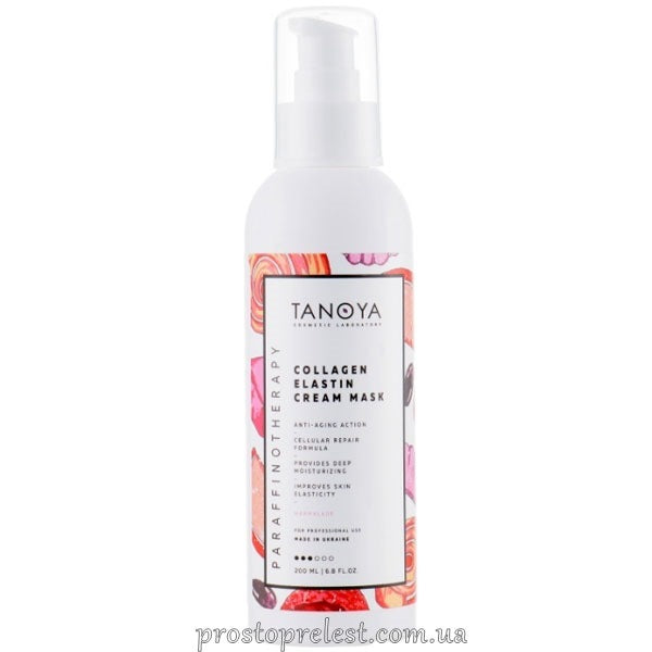 Tanoya Collagen Elastin Cream Mask - Крем-маска коллагеново-эластиновая "Мармелад"