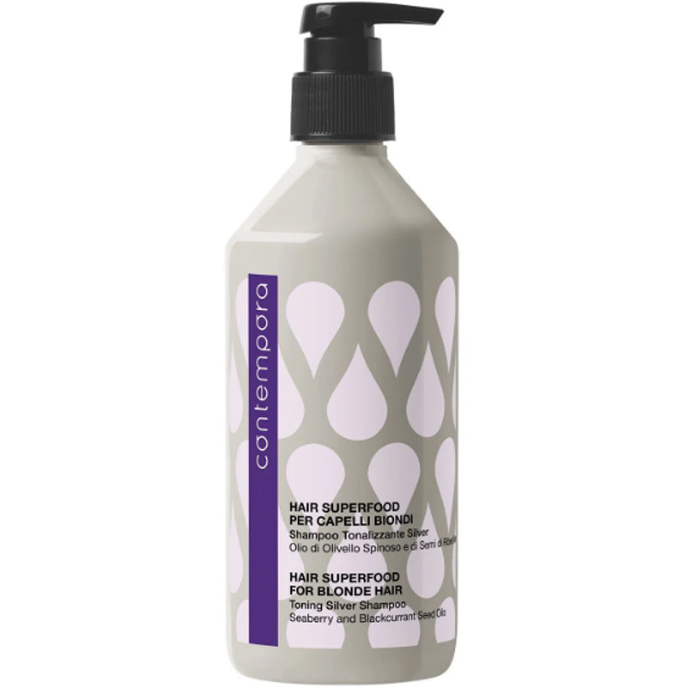 Тонуючий шампунь Холодний блонд - Contempora Toning Silver Shampoo