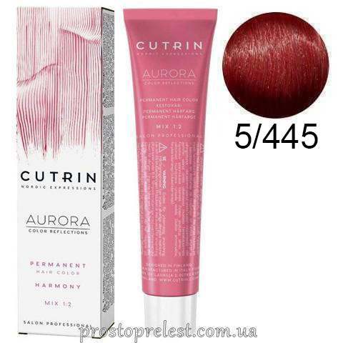 Cutrin SCC-Reflection Permanent Hair Color 60 ml - Стійка крем-фарба для волосся 60 мл