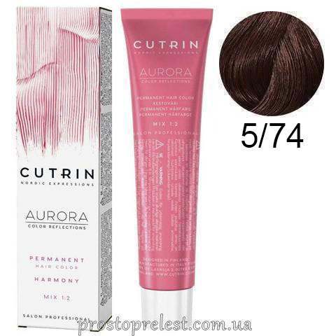 Cutrin SCC-Reflection Permanent Hair Color 60 ml - Стійка крем-фарба для волосся 60 мл