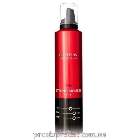 Cutrin Chooz Styling Mousse Strong - Пінка сильної фіксації