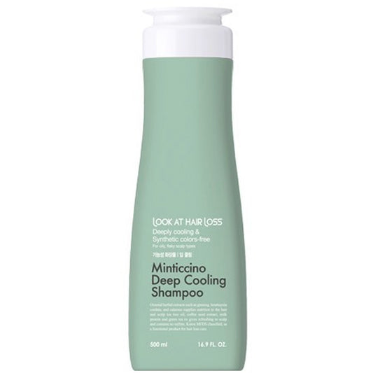 Шампунь від випадіння волосся, освіжаючий проти лупи - Daeng Gi Meo Ri Look At Hair Loss Minticcino Deep Cooling Shampoo