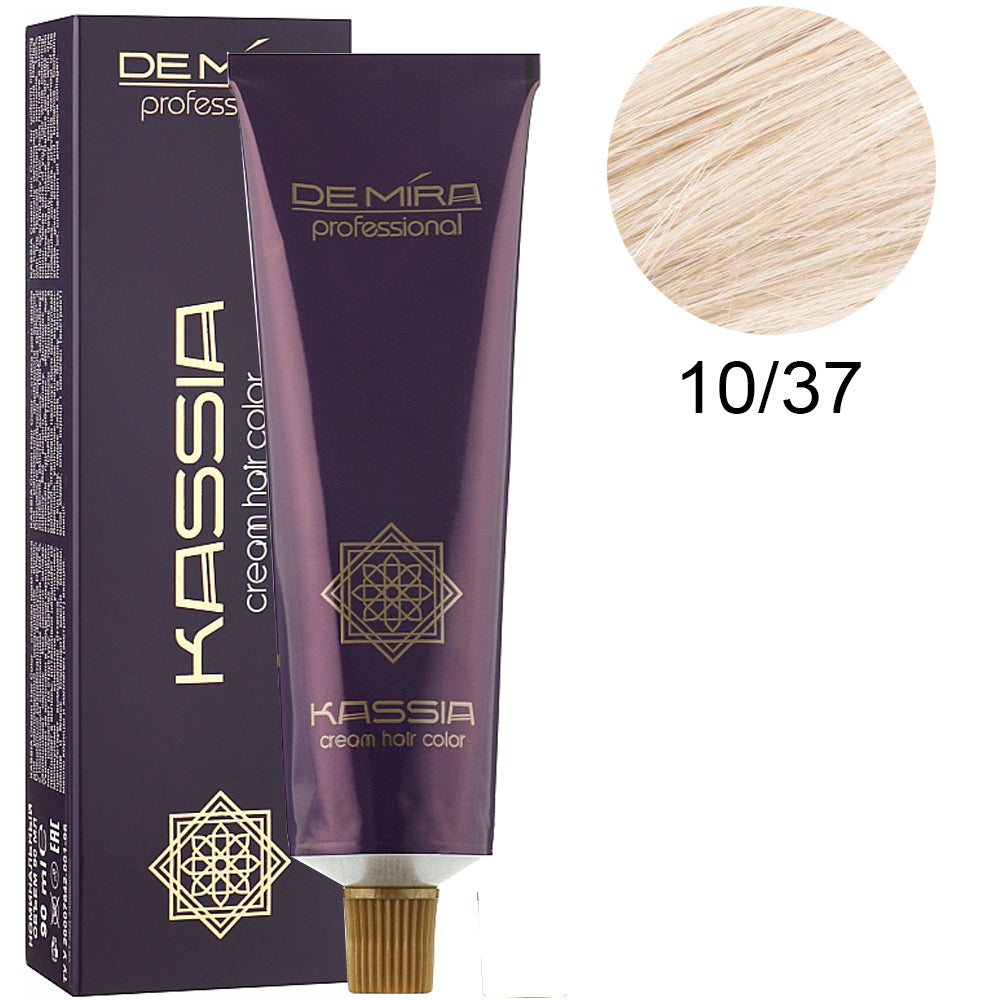Профессиональная безаммиачная стойка крем-краска 90мл - DeMira Professional Kassia Toning Ammonia Free Cream Hair Color 90ml