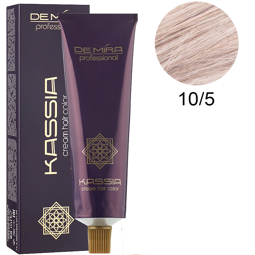 Профессиональная безаммиачная стойка крем-краска 90мл - DeMira Professional Kassia Toning Ammonia Free Cream Hair Color 90ml