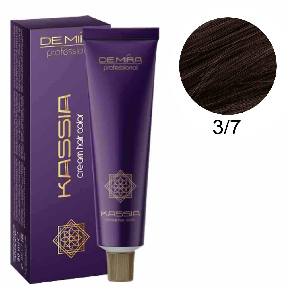 Професійна стійка крем-фарба 90мл - DeMira Professional Kassia Cream Hair Color 90ml