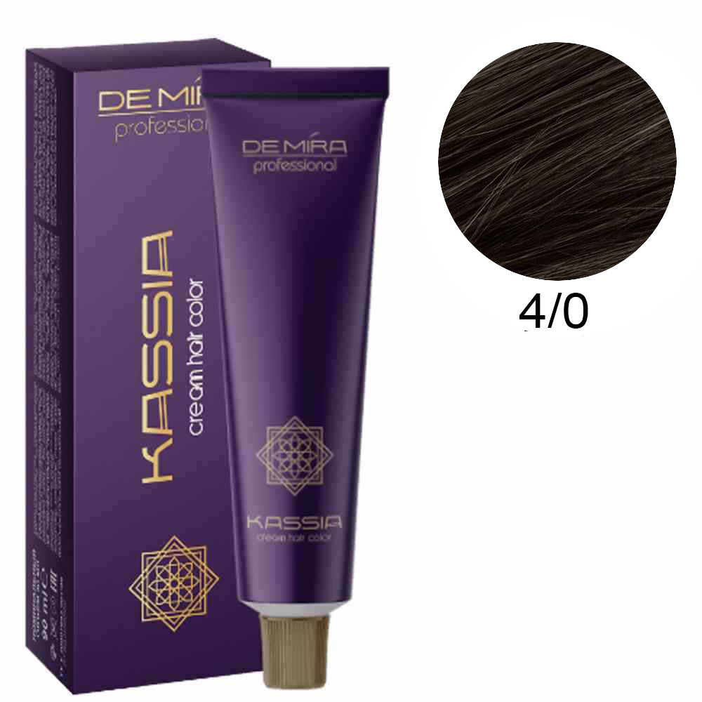 Професійна стійка крем-фарба 90мл - DeMira Professional Kassia Cream Hair Color 90ml