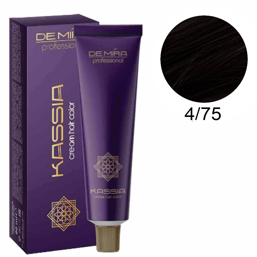 Професійна стійка крем-фарба 90мл - DeMira Professional Kassia Cream Hair Color 90ml