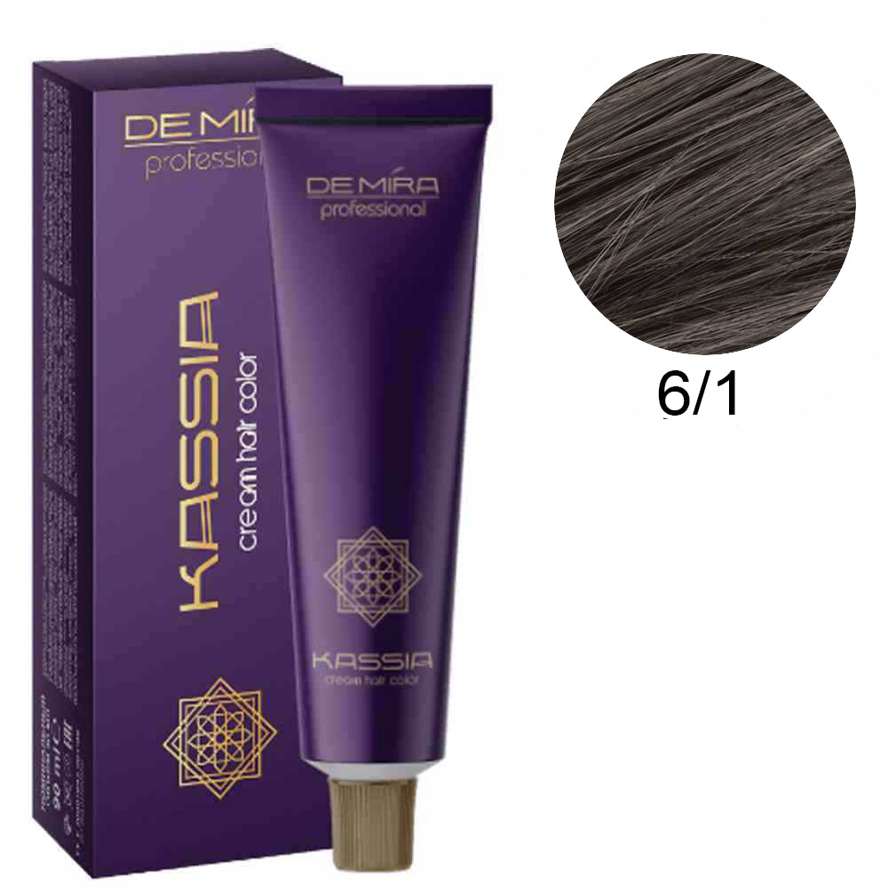 Професійна стійка крем-фарба 90мл - DeMira Professional Kassia Cream Hair Color 90ml