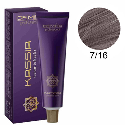 Профессиональная стойкая крем-краска 90 мл - DeMira Professional Kassia Cream Hair Color