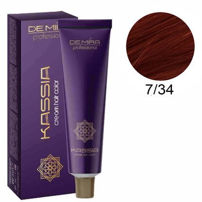 Профессиональная стойкая крем-краска 90 мл - DeMira Professional Kassia Cream Hair Color