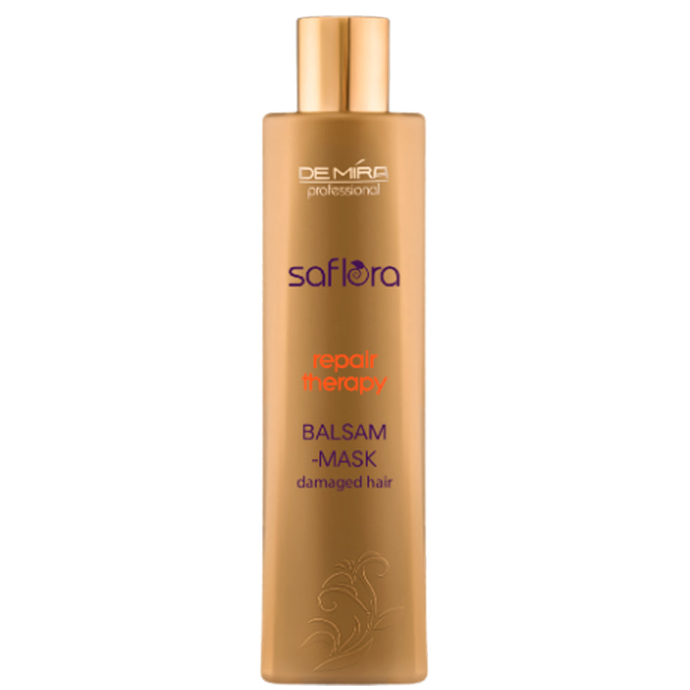 Бальзам-маска для пошкодженого волосся - DeMira Professional Saflora Repair Therapy Balsam-Mask