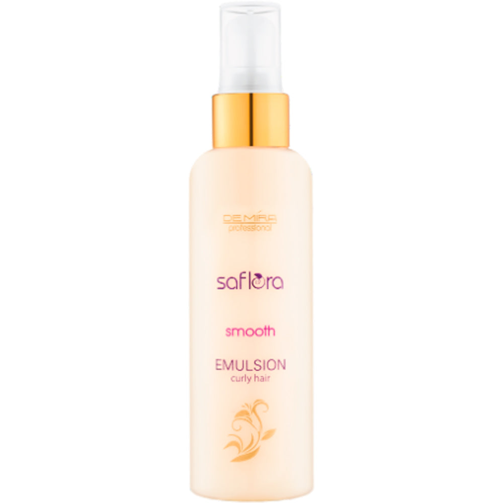 Емульсія для випрямлення та догляду за хвилястим волоссям - DeMira Professional Saflora Smooth Emulsion