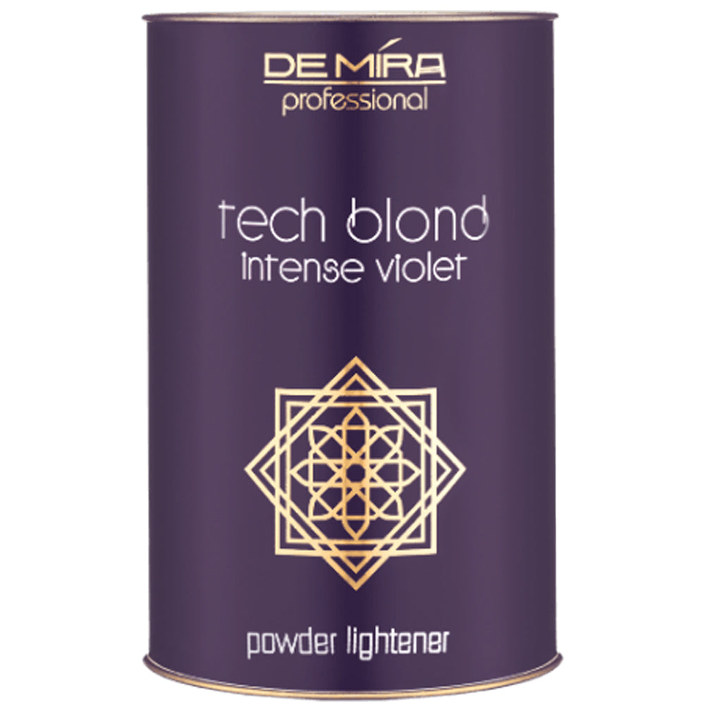 Освітлювальна пудра фіолетова - DeMira Professional Tech Blond Powder Lightener