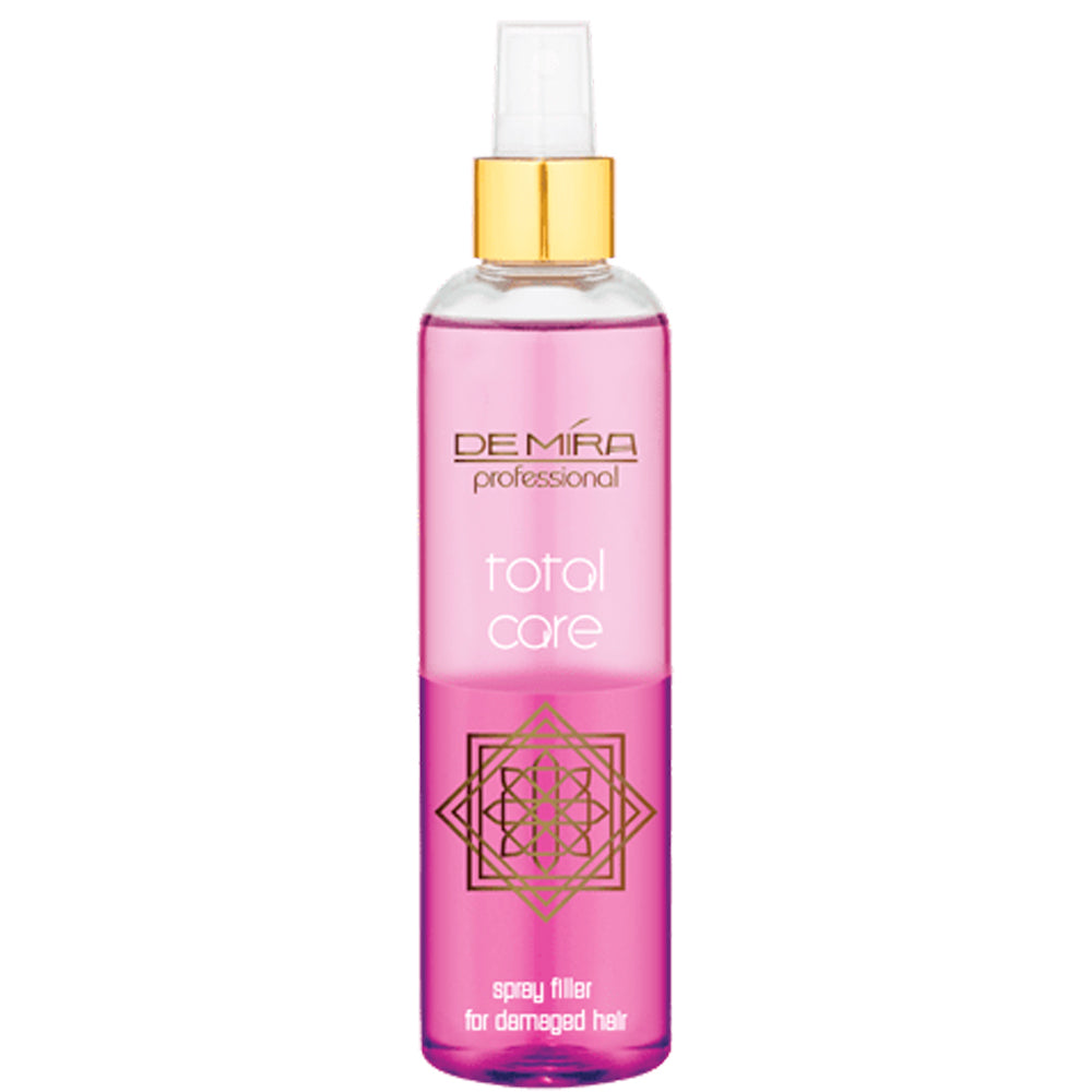 Спрей-филлер для восстановления поврежденных волос - DeMira Professional Total Care Spray Filler