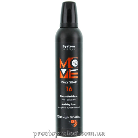 Dikson Move Me 16 Crazy Shape - Моделирующий мусс для волос