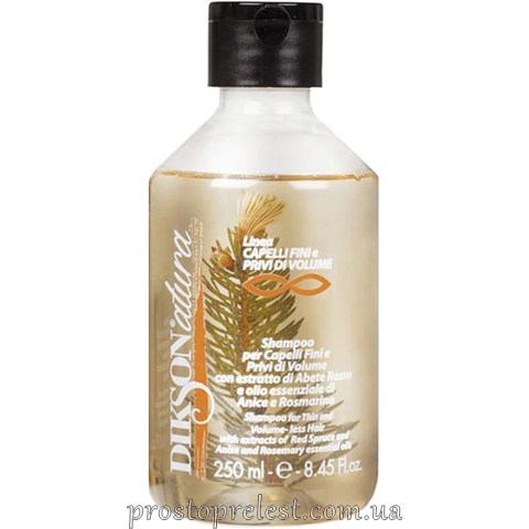 Dikson Natura Shampoo Volume - Шампунь для тонкого і позбавленого об&