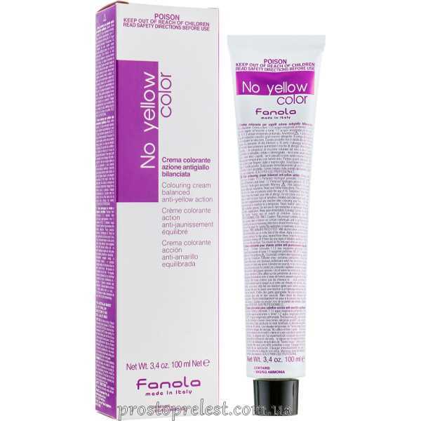 Fanola No Yellow Colouring Cream 100ml - Крем-фарба для волосся 100мл