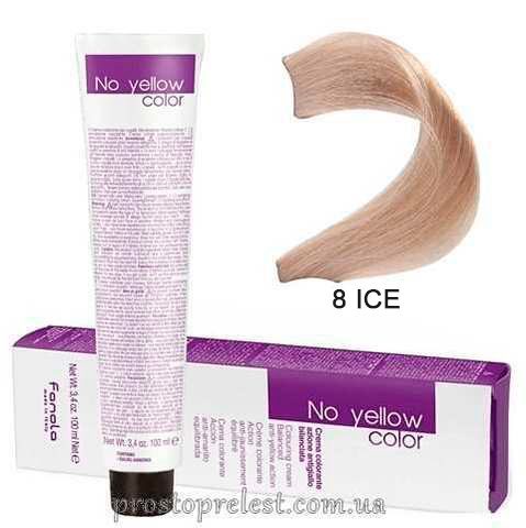 Fanola No Yellow Colouring Cream 100ml - Крем-фарба для волосся 100мл