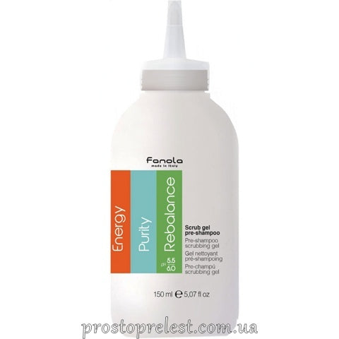 Fanola Pre-Shampoo Scrubbing Gel - Пілінг для шкіри голови (пре-шампунь)