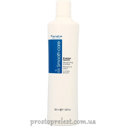 Fanola Straightening Shampoo - Шампунь для неслухняного волосся з олією бавовни