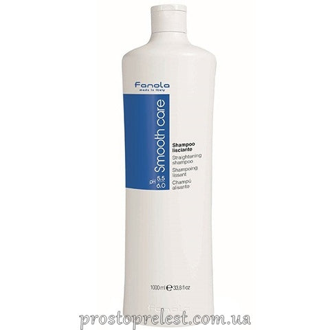 Fanola Straightening Shampoo - Шампунь для неслухняного волосся з олією бавовни