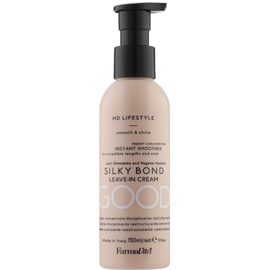 Термозахисний шовковистий крем для реконструкції волосся - Farmavita HD Life Style Silky Bond Leave-In Cream