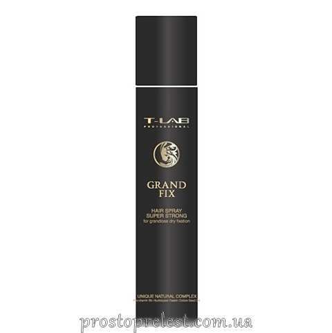 T-Lab Professional Grand Fix Hair Spray Super Strong - Лак для волосся суперсильної фіксації