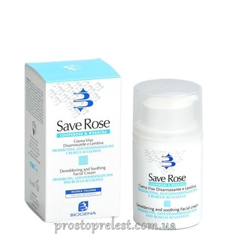 Biogena Save Rose - Денний крем для шкіри з куперозом