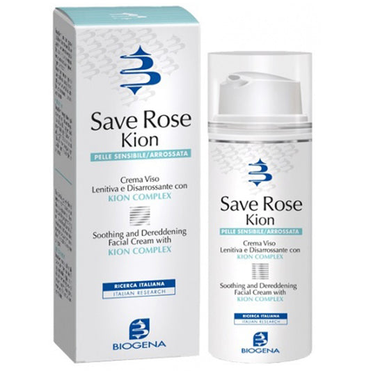 Крем денний для шкіри з куперозом - Biogena Save Rose Kion SPF 10