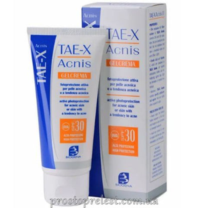 Biogena Tae X Acnis SPF 30 - Сонцезахисний крем для жирної шкіри