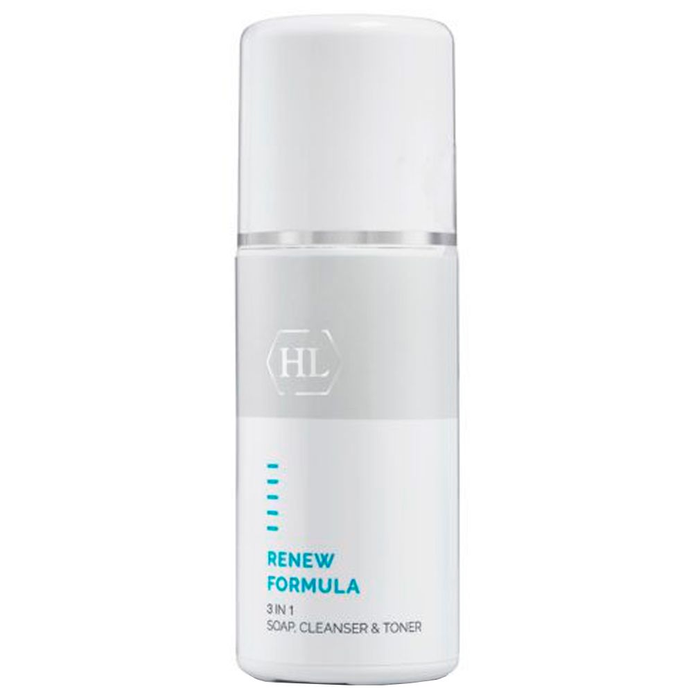 Очищувач для обличчя 3 в 1 -  Holy Land Renew Formula 3 in1 Soap Cleanser &amp; Toner