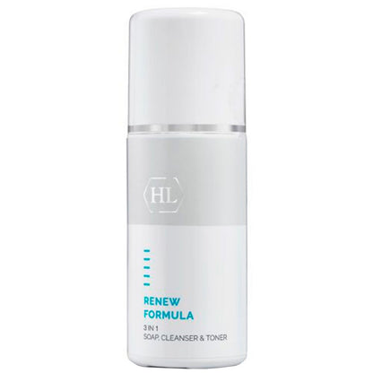 Очищувач для обличчя 3 в 1 -  Holy Land Renew Formula 3 in1 Soap Cleanser &amp; Toner