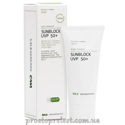 Innoaesthetics Inno-Derma Sunblock UVP 50+ - Сонцезахисний крем SPF 50
