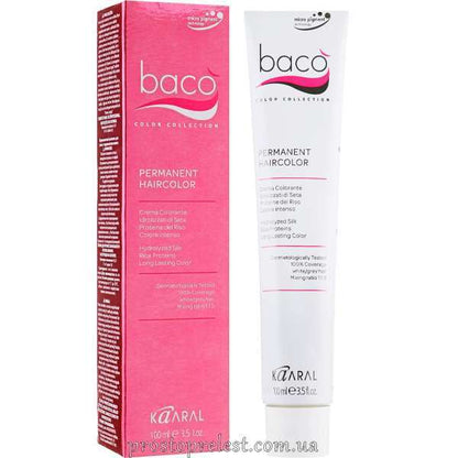 Kaaral Baco Permanent Hair Color - Стійка крем-фарба для волосся 100 мл