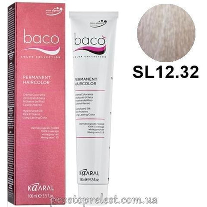 Kaaral Baco Permanent Hair Color - Стійка крем-фарба для волосся 100 мл