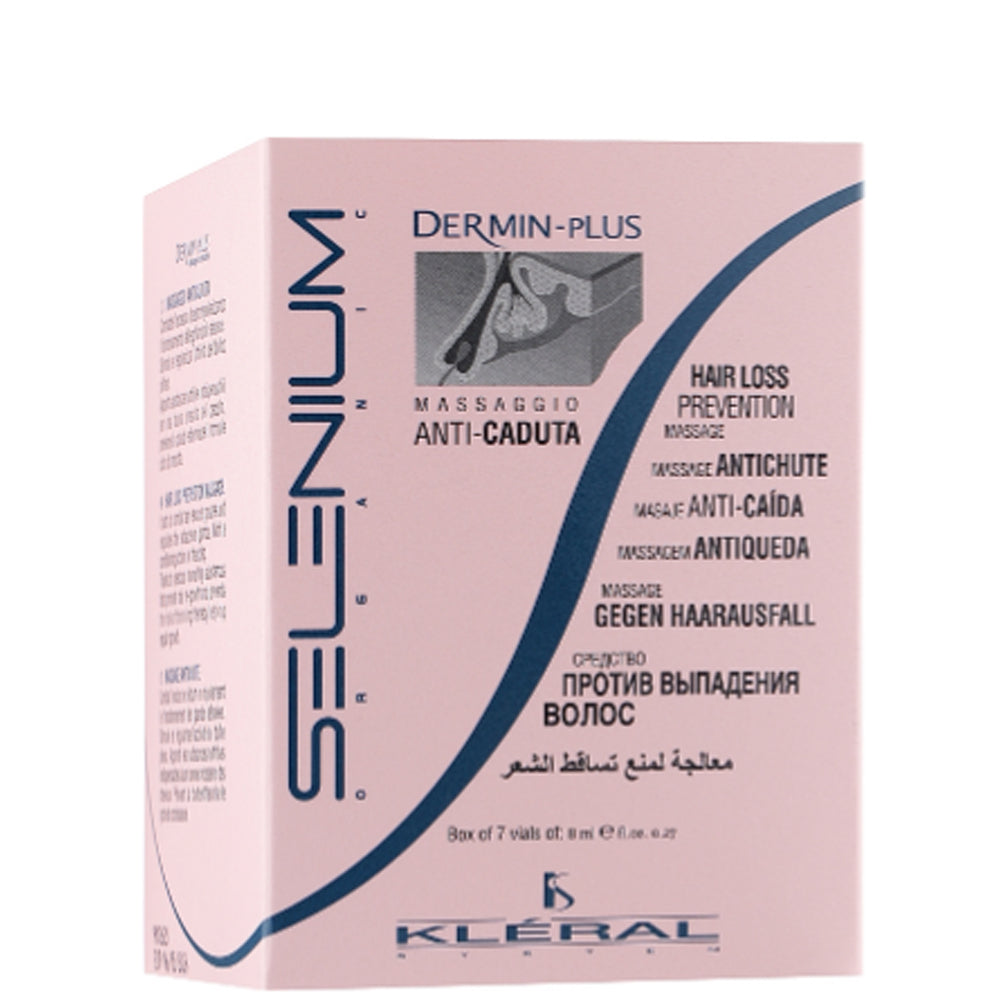 Kleral System Selenium Dermin Plus Ampoules - Ампули проти випадіння волосся