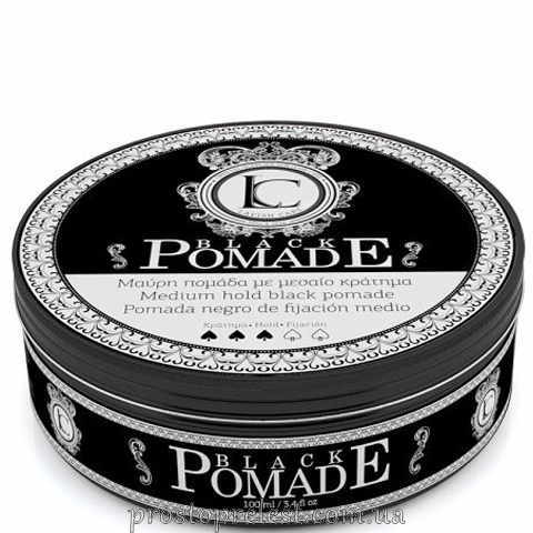Lavish Care Black Pomade Medium Hold Black - Чорна помада для стайлінгу волосся