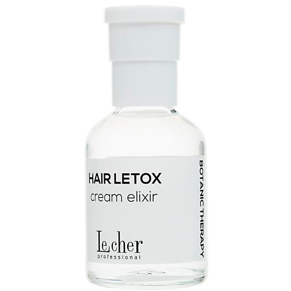 LeCher Professional Hair Letox Cream Elixir - Ботокс для волосся