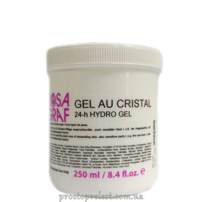 Rosa Graf Lifestyle 24h-Hydro Gel - Кришталевий крем-гель для контуру очей з вітаміном А