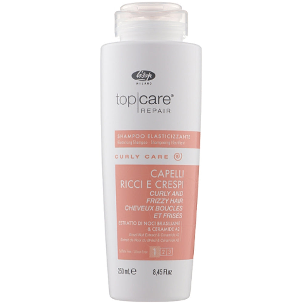 Шампунь для эластичности волос - Lisap Curly Care Elasticising Shampoo