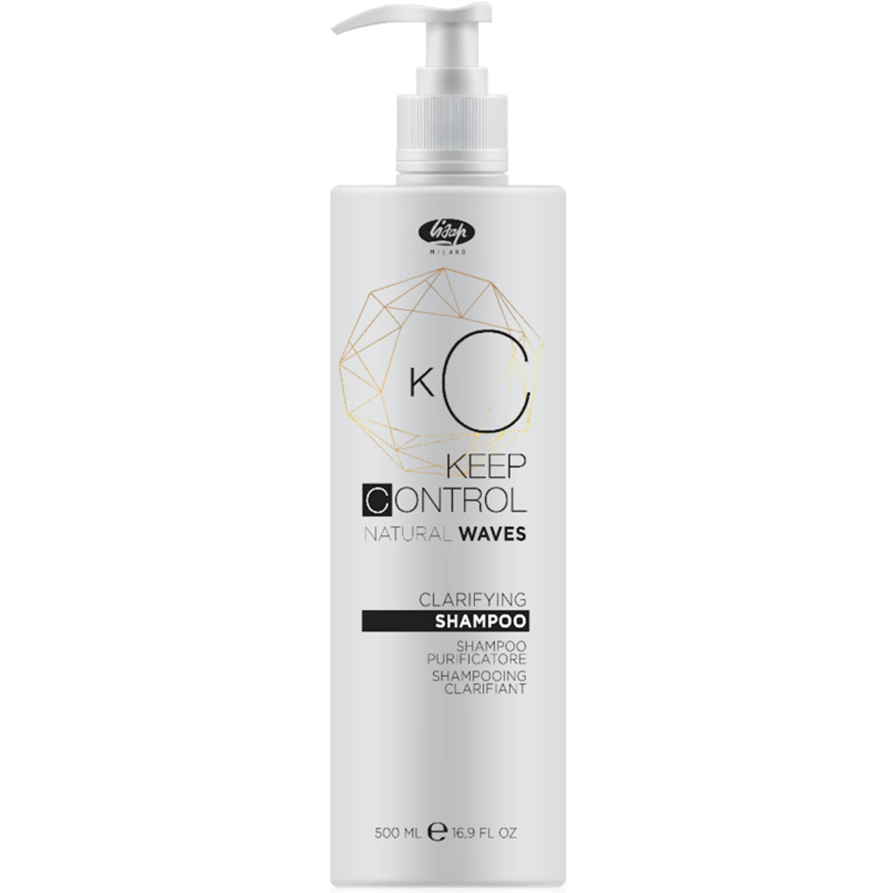 Шампунь глибокої очистки - Lisap Keep Control Natural Waves Clarifying Shampoo