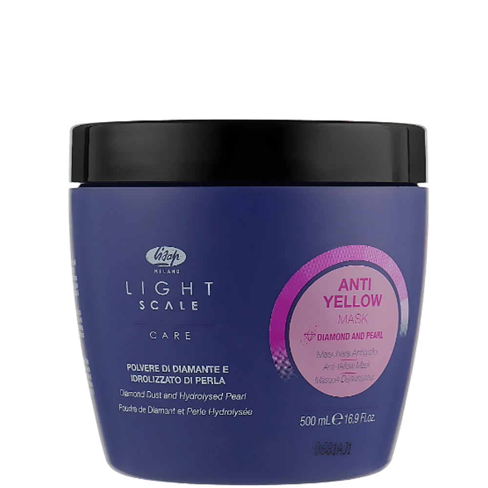 Маска проти жовтизни волосся - Lisap Light Scale Anti Yellow Mask