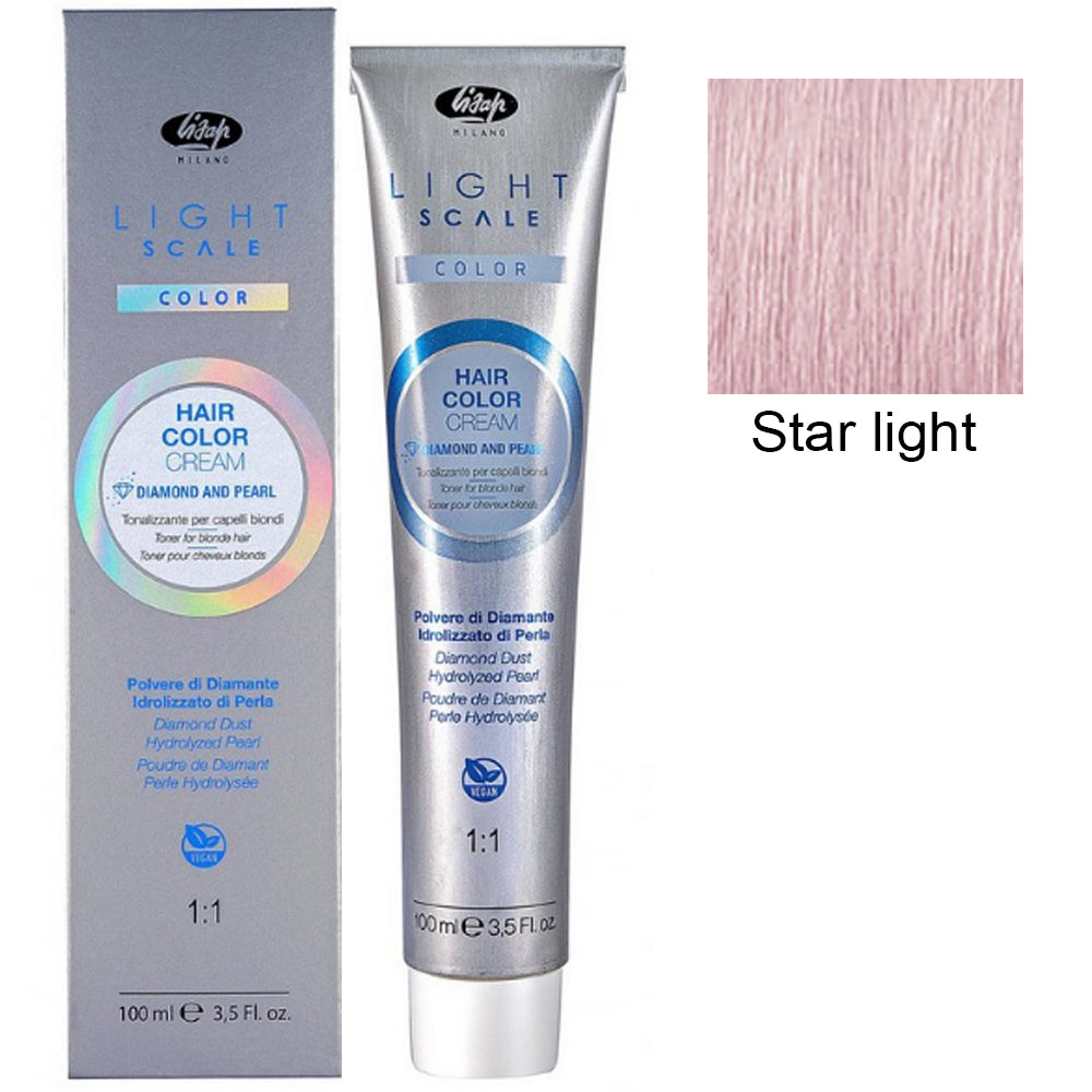 Фарба для тонування блонду 100 мл - Lisap Light Scale Hair Color Cream 100 ml