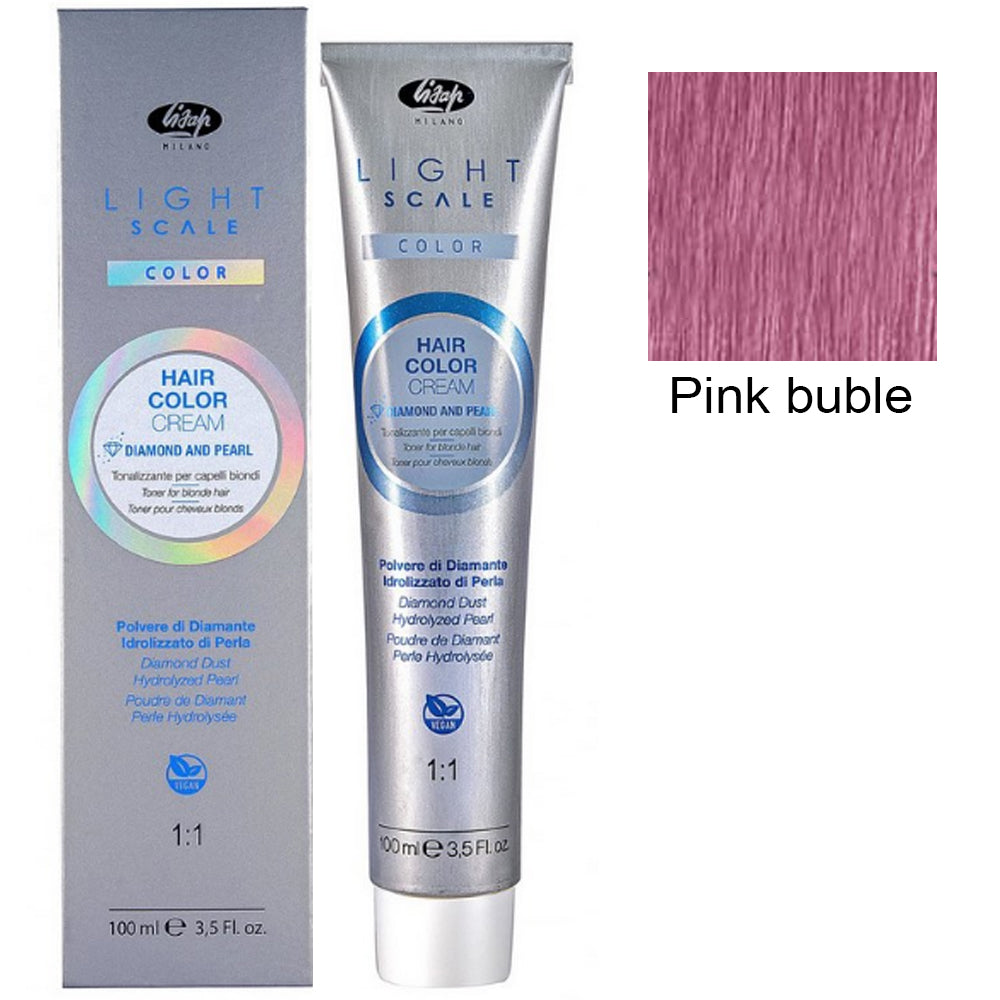 Фарба для тонування блонду 100 мл - Lisap Light Scale Hair Color Cream 100 ml