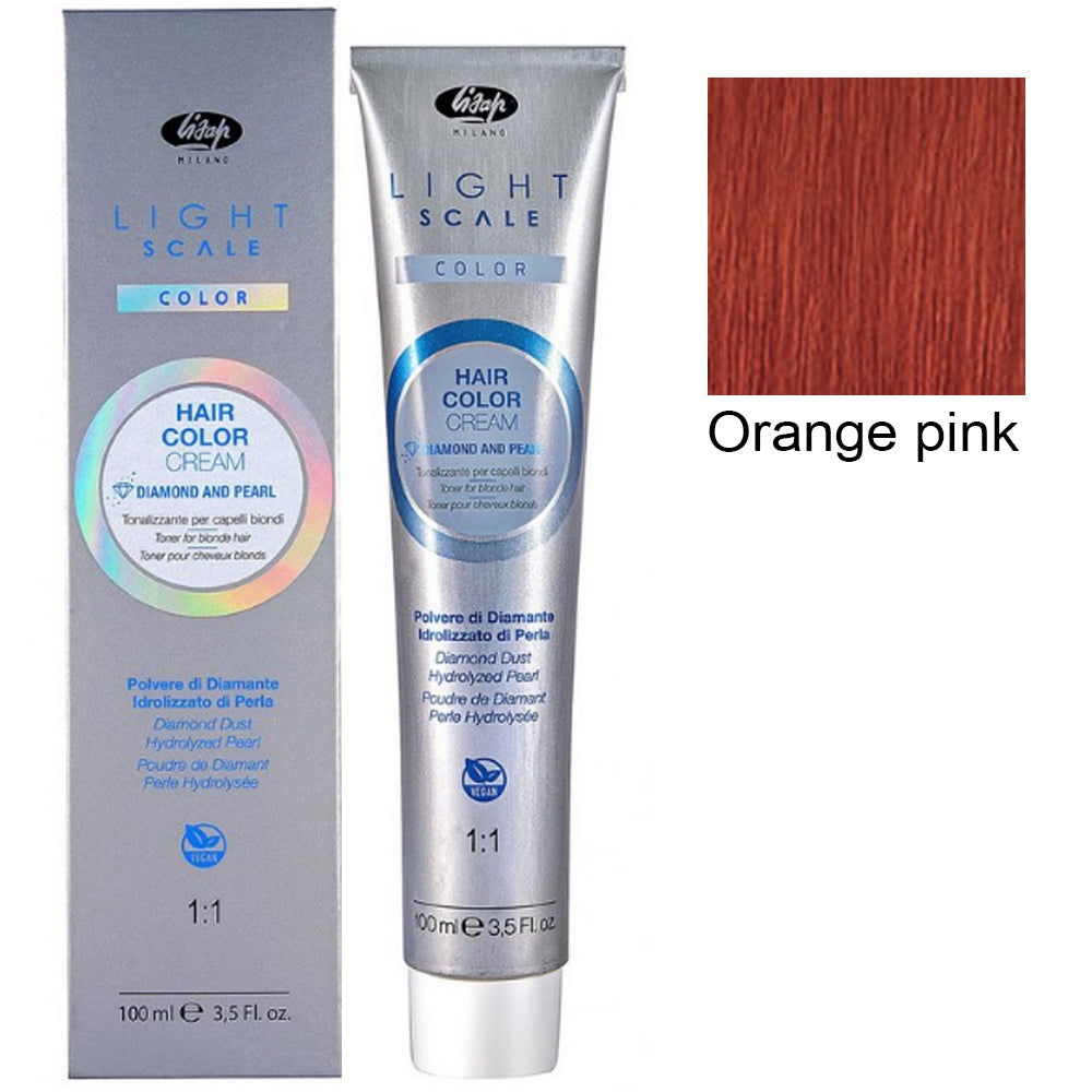Фарба для тонування блонду 100 мл - Lisap Light Scale Hair Color Cream 100 ml