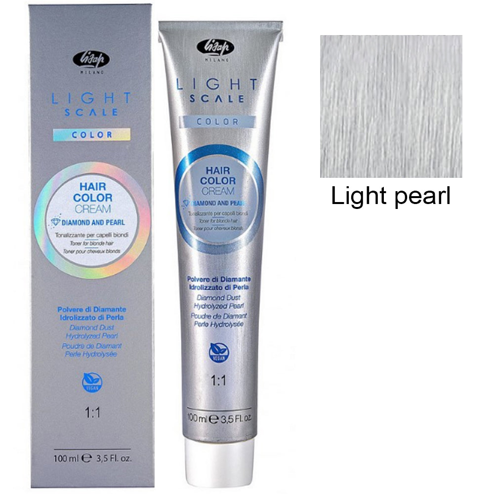 Фарба для тонування блонду 100 мл - Lisap Light Scale Hair Color Cream 100 ml