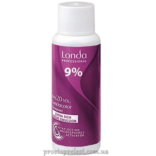 Londa Londacolor Permanent Color Cream 30 Vol - Окислююча емульсія 9% для стійкого фарбування